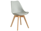 Modern Tulip Dining Chair - Grey - Premium Tulip Chair from Interior Furnishes - Just $35! Shop now at Interior Furnishes